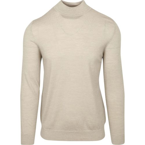 Sweat-shirt Pull Turtleneck Merino Ecru - Profuomo - Modalova