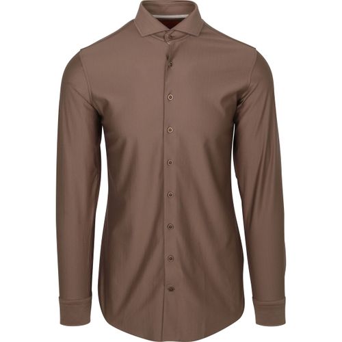 Chemise Chemise Herringbone Taupe - Suitable - Modalova