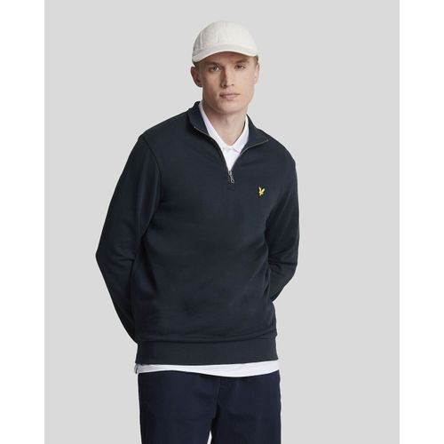 Sweatshirts ML2022V LOOPBACK QUARTER ZIP SWEAT-Z271 DARK NAVY - Lyle & Scott - Modalova