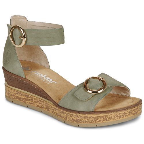 Sandales compensées 63780-52 - Rieker - Modalova