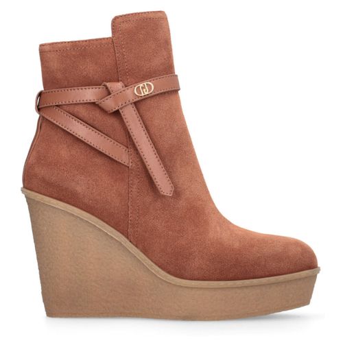 Bottines Bottines en daim avec semelle compensée - Liu Jo - Modalova