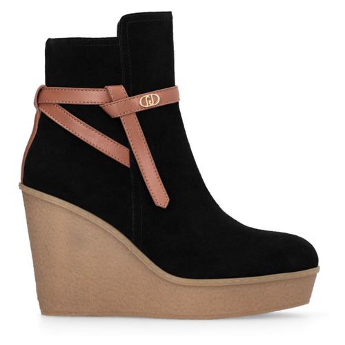 Bottines Bottines en daim avec semelle compensée - Liu Jo - Modalova