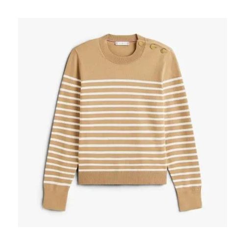 Pull Co Jersey Mid Gg Ls Gold - Tommy Hilfiger - Modalova