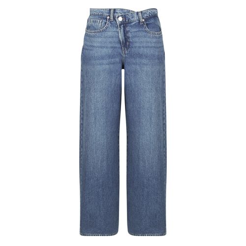 Jeans flare / larges ONLHOPE MW WIDEUNEVEN CLOSURE - Only - Modalova