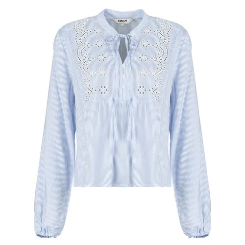 Blouses ONLLENNYO LS EMBROID V-NECK - Only - Modalova