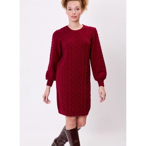 Robe courte Robe pull maille fantaisie ALATA - La Fiancee Du Mekong - Modalova