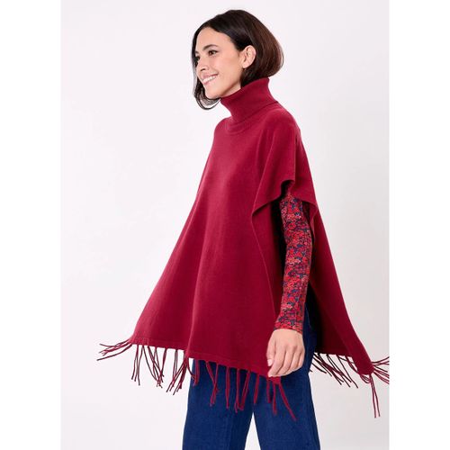 Pull Poncho maille col roulé PAT - La Fiancee Du Mekong - Modalova