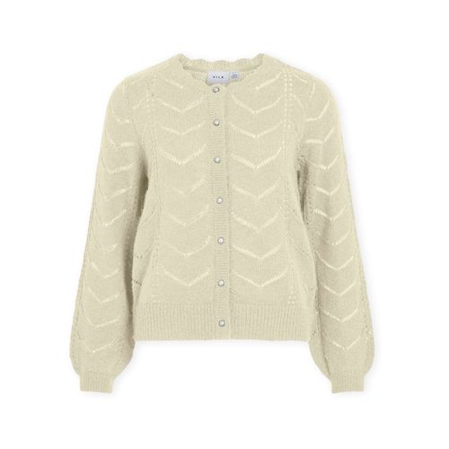 Gilet Cardigan Tuli L/S - Super Light Natural Melange - Vila - Modalova