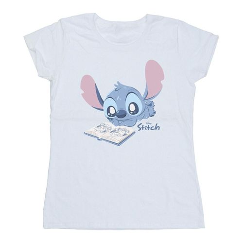 T-shirt Disney Reading Lying Down - Disney - Modalova