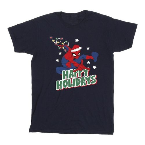 T-shirt Marvel Happy Holidays - Marvel - Modalova