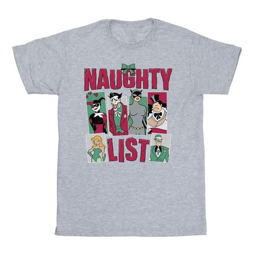 T-shirt Naughty List - Dessins Animés - Modalova