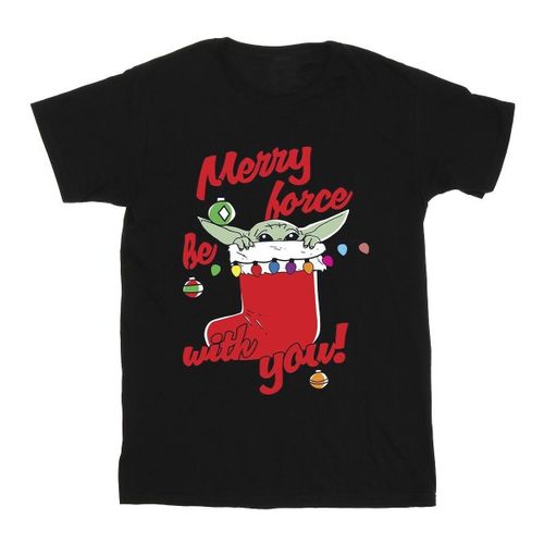 T-shirt Merry Force Be With You - Disney - Modalova