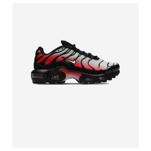 Baskets basses Air Max Plus Pure Platinum University Red (GS) - Nike - Modalova