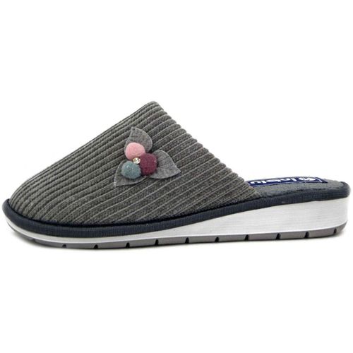 Chaussons Mule, Textile Velour chaud, compensé - LB112 - Inblu - Modalova