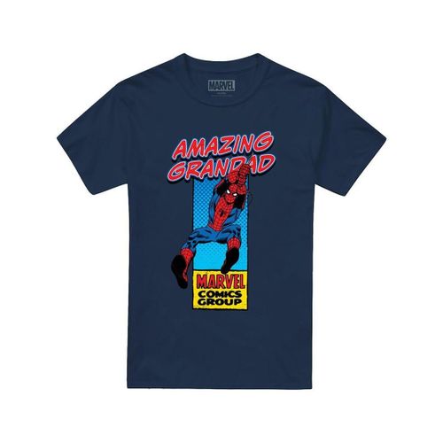 T-shirt Marvel Amazing Grandad - Marvel - Modalova