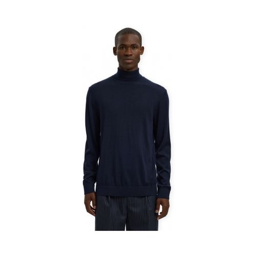 Pull Noos Tray Roll Neck Knit- Navy Blazer - Selected - Modalova