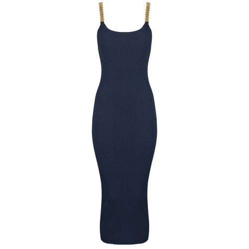 Robe CHAIN STRAP MIDI DRS - MICHAEL Michael Kors - Modalova