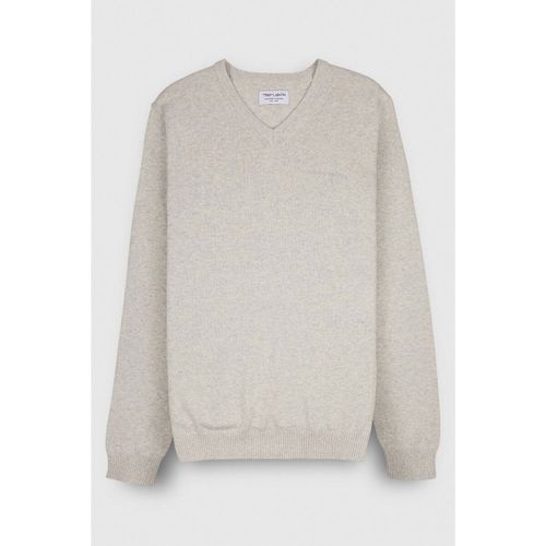 Pull Pull PULSER 3 Blanc Ivoir Chiné - Teddy Smith - Modalova