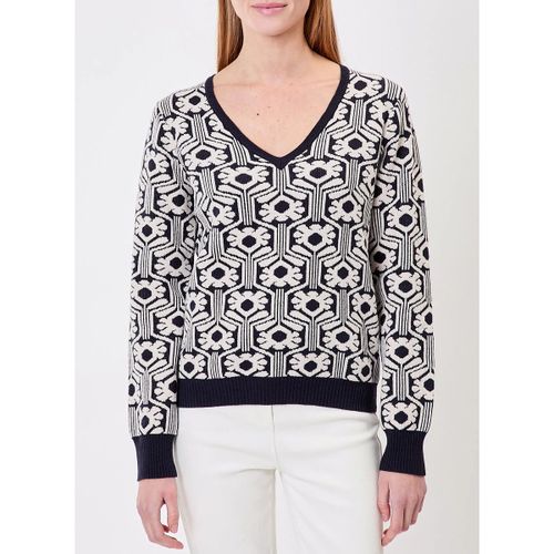 Pull Pull col V maille jacquard ELIODO - La Fiancee Du Mekong - Modalova