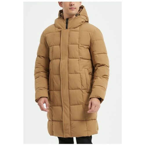 Parka doudoune longue H, Beige - Kebello - Modalova
