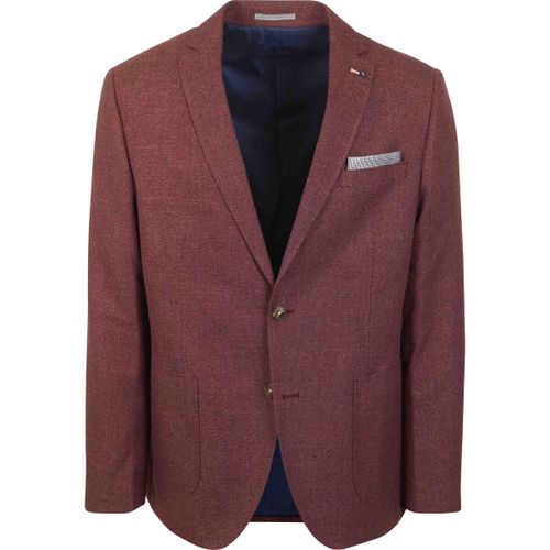 Veste Blazer Leek Structure Bordeaux - Suitable - Modalova
