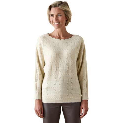 Pull by - Pull maille fantaisie avec laine - Daxon - Modalova