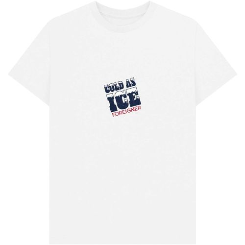 T-shirt Foreigner Cold As Ice - Foreigner - Modalova