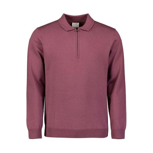 Polo Polo Zip Pull Dark Wine - No Excess - Modalova