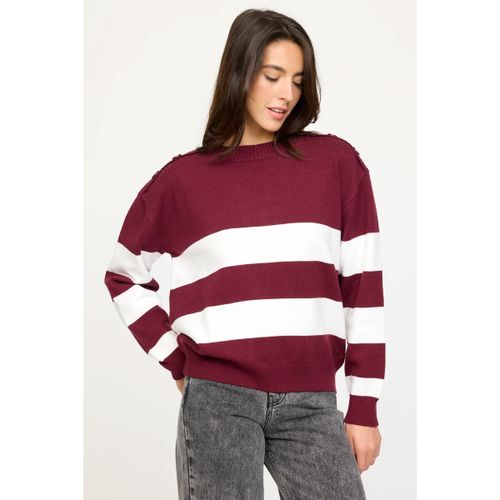 Pull Pull CAMARI Bordeaux - Lee Cooper - Modalova
