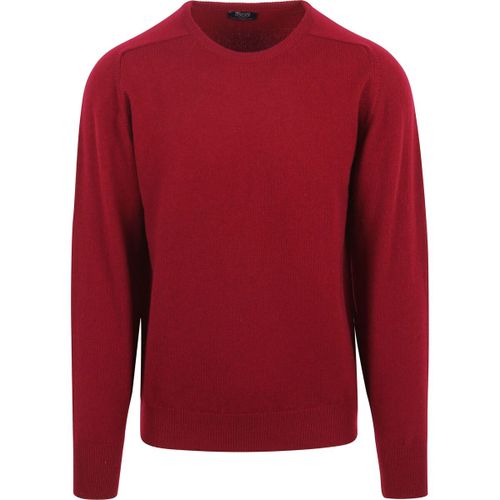 Sweatshirts Pullover O-neck Lambswool Dubonnet - William Lockie - Modalova
