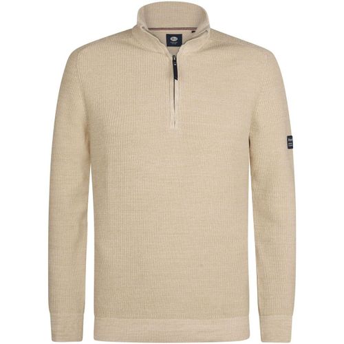 Pull Knitted Half-Zip Sweater Nashville Beige - Petrol Industries - Modalova