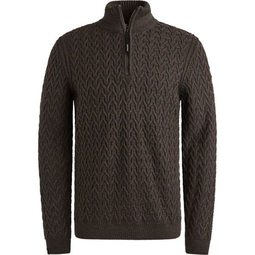 Sweatshirts Pullover Demi-Zip Laine Marron - Vanguard - Modalova