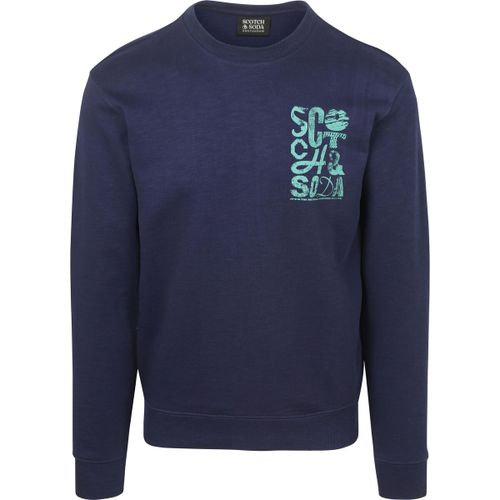 Sweatshirts Pull Logo marine - Scotch & Soda - Modalova