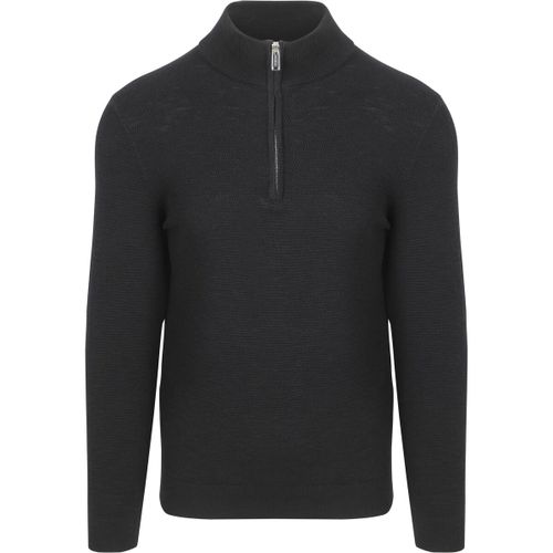 Sweatshirts Pullover Half Zip Structure Marine - Profuomo - Modalova