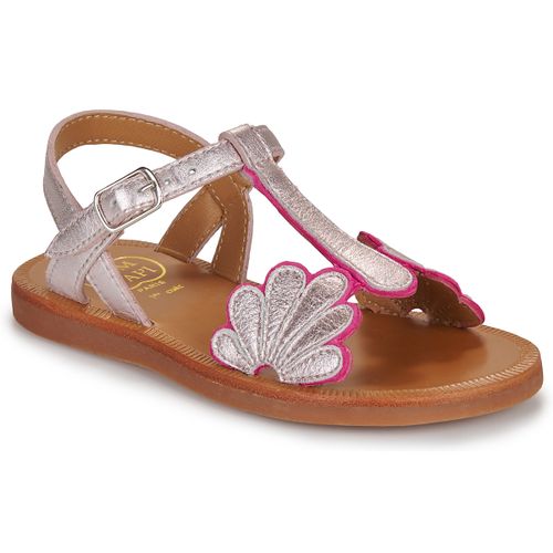 Sandales plates PLAGETTE BLOOM - Pom d'Api - Modalova