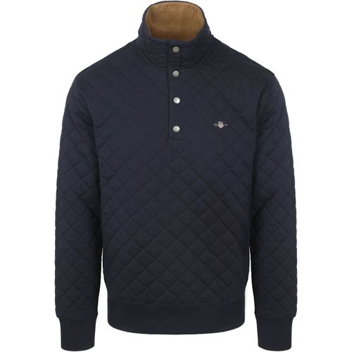 Sweatshirts Quilted Mocker Pullover Marine - Gant - Modalova