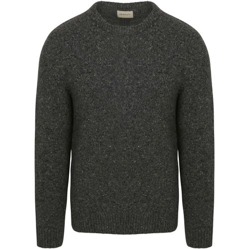 Pull Pullover Wool Blend Anthracite - Gant - Modalova