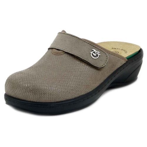 Sabots Mule, Textile Stretch, Compensé - 35W34 - Fly Flot - Modalova
