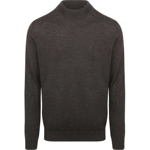 Pull Pull Turtleneck Merino Marron Foncé - Profuomo - Modalova