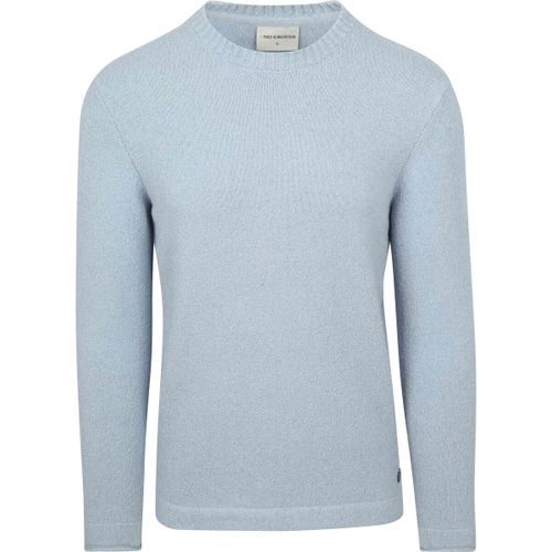 Sweatshirts Pull Froté Bleu Clair - No Excess - Modalova