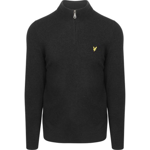 Pull Lyle Scott Half Zip Pull Laine D'Agneau Noir - Lyle & Scott - Modalova