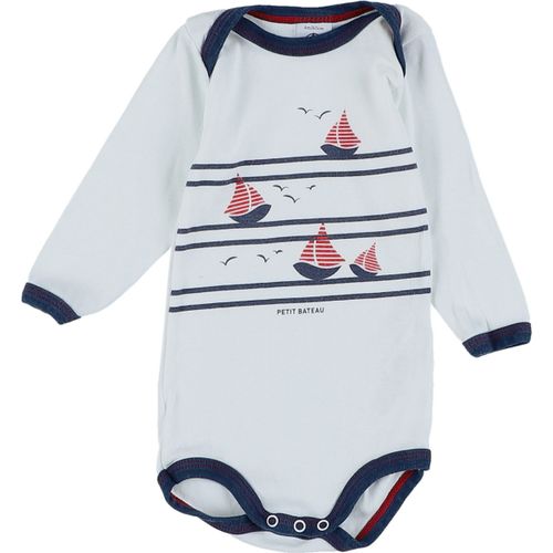 Bodys Petit Bateau Body blanc, bleu - Petit Bateau - Modalova