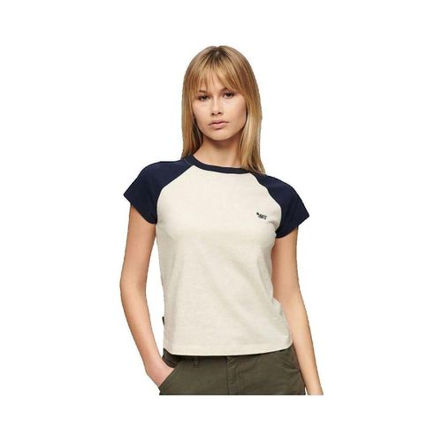 T-shirt T-shirt Essential Logo Raglan - Superdry - Modalova