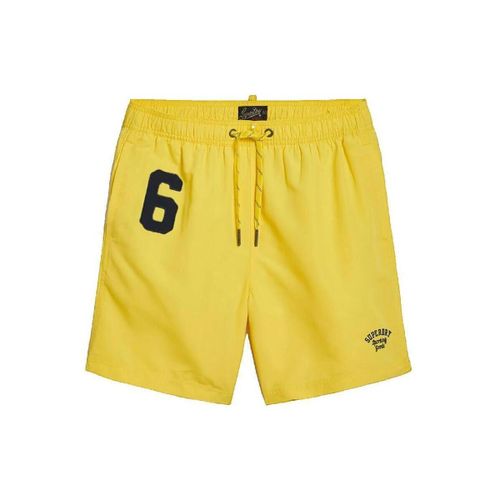 Short Short de bain Vintage 17'' Jaune - Superdry - Modalova