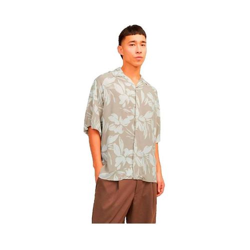 Chemise Chemise Jack Jones Jeff Aop Beige - Jack & Jones - Modalova