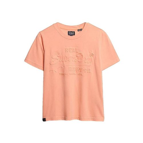 T-shirt T-shirt Relaxed Embossed - Superdry - Modalova
