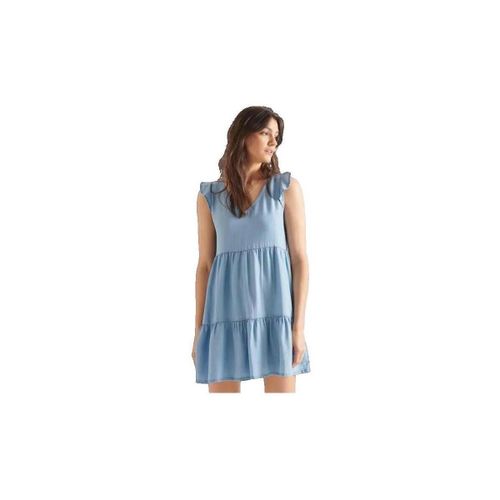 Robe courte Robe Tinsley à volants bleu mi-délavé - Superdry - Modalova