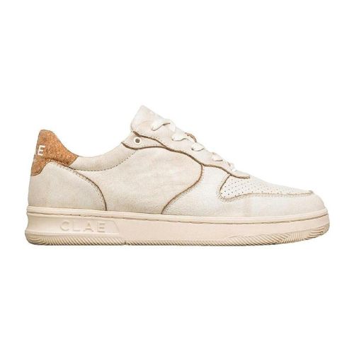 Baskets basses Baskets Malone Distressed en cuir blanc - Clae - Modalova