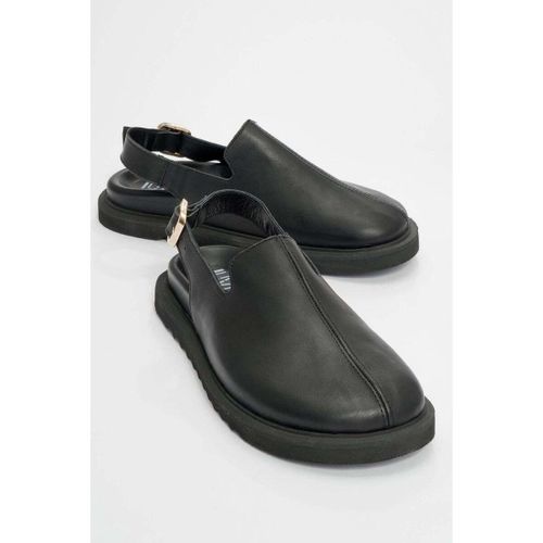 Sandales Laby - Black Leather Clogs (Women) - Forever & Always Shoes - Modalova