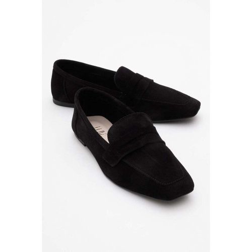 Mocassins Morne - Black Suede Leather Loafers - Forever & Always Shoes - Modalova
